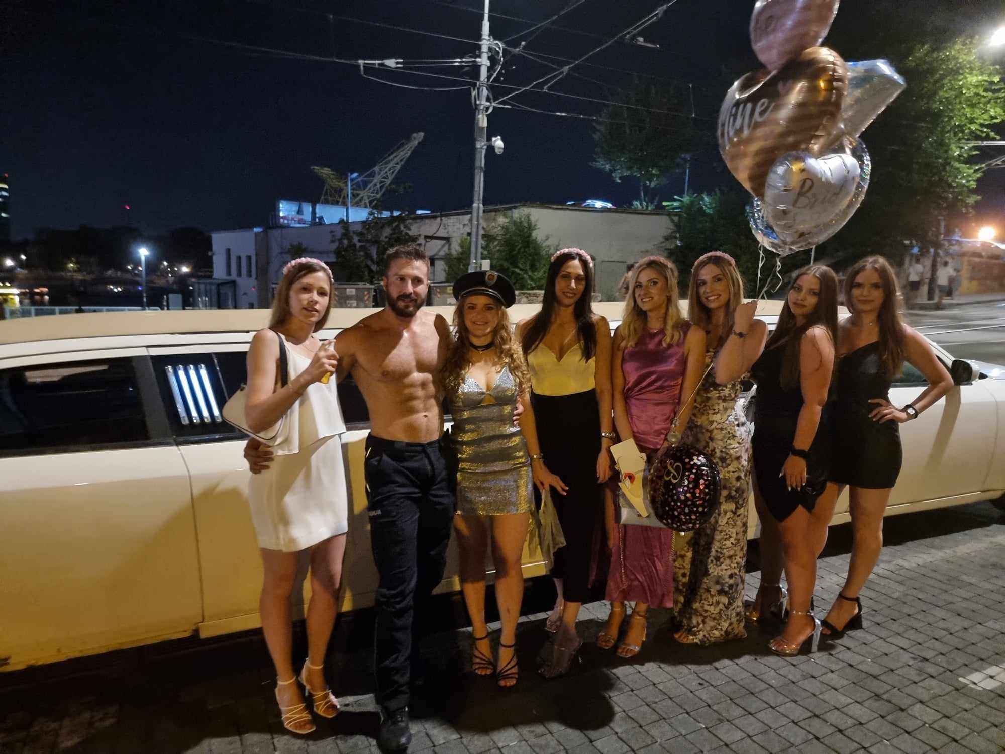 Limo service bachelorette Belgrade